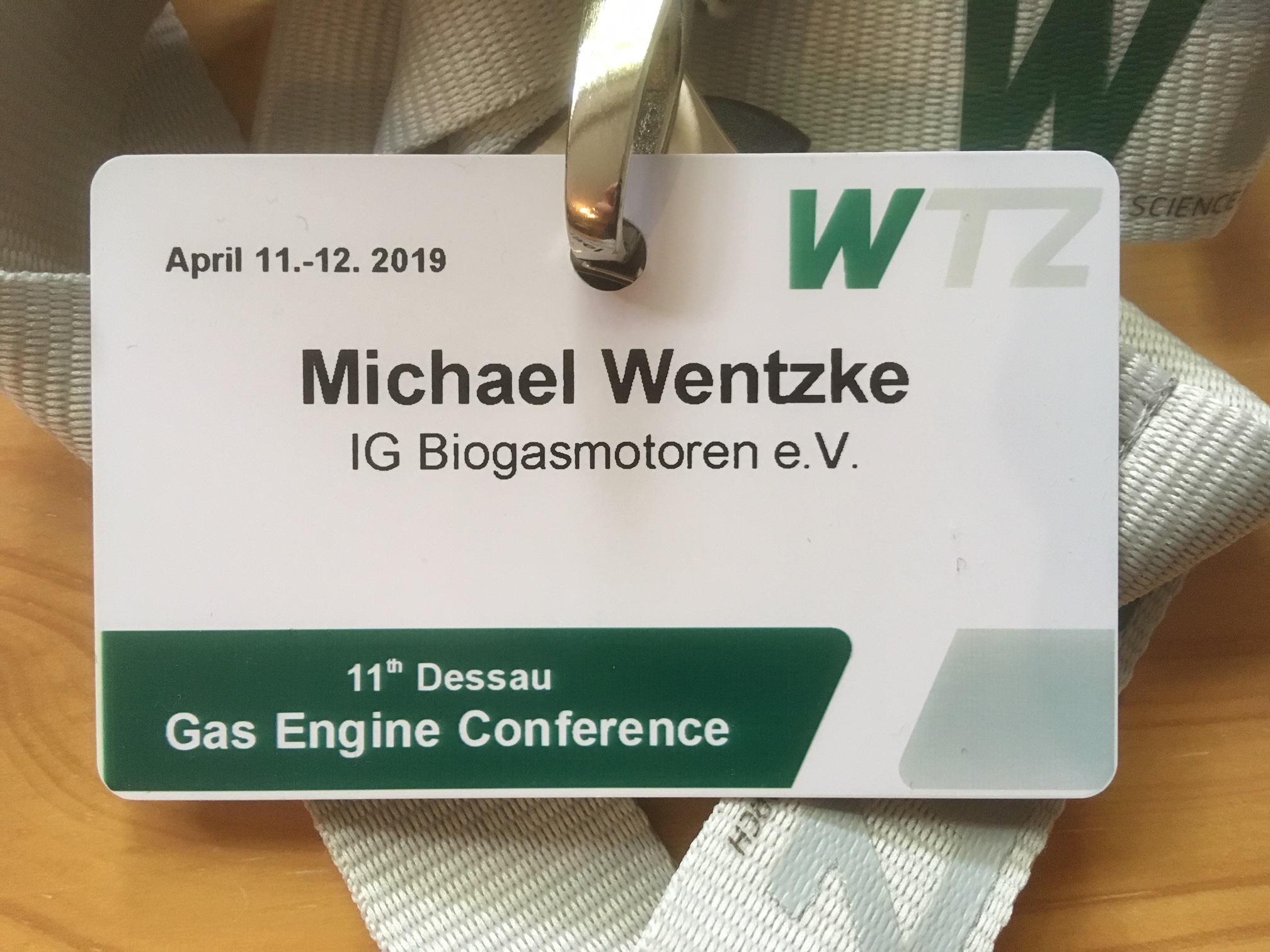 Gasmotorenkonferenz 2019 in Dessau